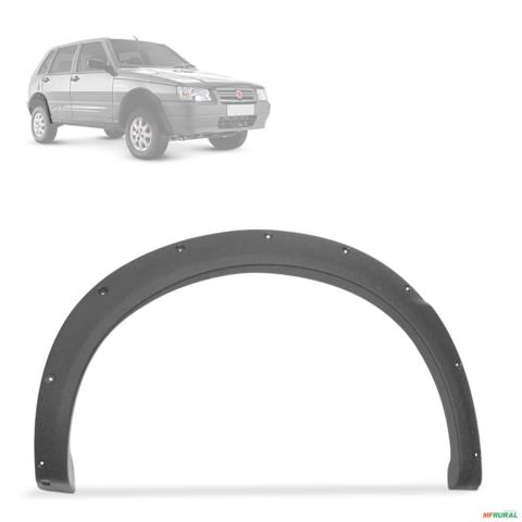 Alargador de Paralamas Uno Way Economy 2008 a 2011 Traseiro Direito Cinza Imagem Alargador de Paralamas Uno Way Economy 2008 a 2011 Traseiro Direito Cinza