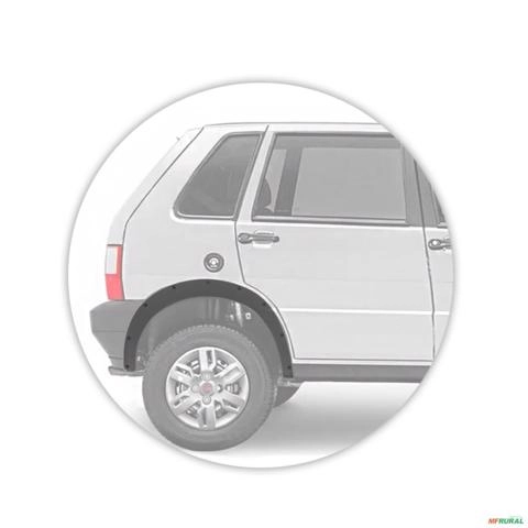 Imagem Alargador de Paralamas Uno Way Economy 2008 a 2011 Traseiro Direito Cinza Imagem Alargador de Paralamas Uno Way Economy 2008 a 2011 Traseiro Direito Cinza