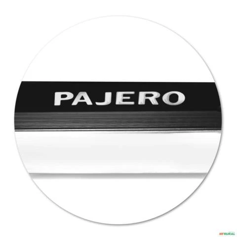 Estribo Lateral Pajero Tr4 2002 a 2015 Alumínio Preto A4