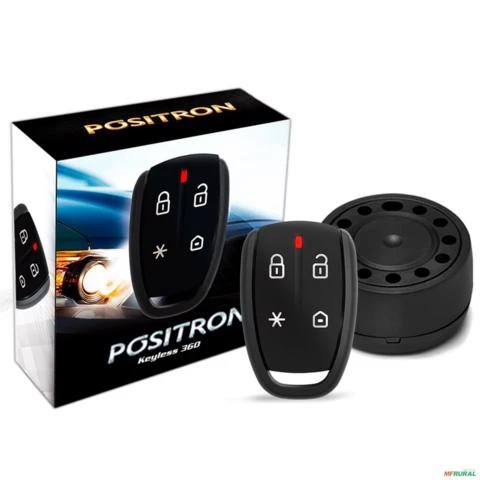 Alarme Automotivo Positron Keyless KL360 Universal Com Controle Presença