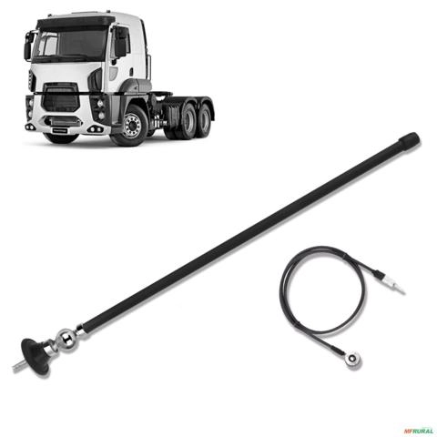 Antena de Teto e Paralama Universal Caminhões Ônibus Vans Base Cromada Imagem Antena de Teto e Paralama Universal Caminhões Ônibus Vans Base Cromada