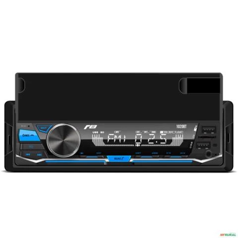Radio Automotivo JR8 1020BT Bluetooth USB FM Com Suporte Celular e Controle