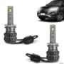 Kit Lâmpadas Super Led H27 6000k Slim 5500 Lumens 30w Imagem Kit Lâmpadas Super Led H27 6000k Slim 5500 Lumens 30w