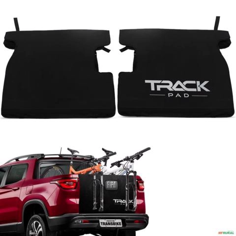 Protetor da Tampa Traseira Fiat Toro 2016 a 2023 Para Bicicleta Track Pad Imagem Protetor da Tampa Traseira Fiat Toro 2016 a 2023 Para Bicicleta Track Pad