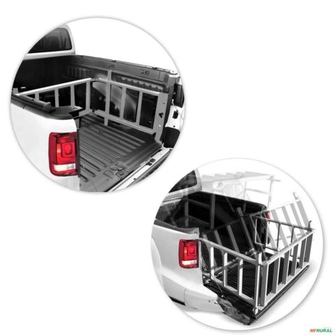 Imagem Extensor de Caçamba Frontier 2023 a 2025 Rampa Prata Imagem Extensor de Caçamba Frontier 2023 a 2025 Rampa Prata