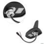Antena de Teto Traseiro Baby Shark Preto Fosco Conector Raku Imagem Antena de Teto Traseiro Baby Shark Preto Fosco Conector Raku