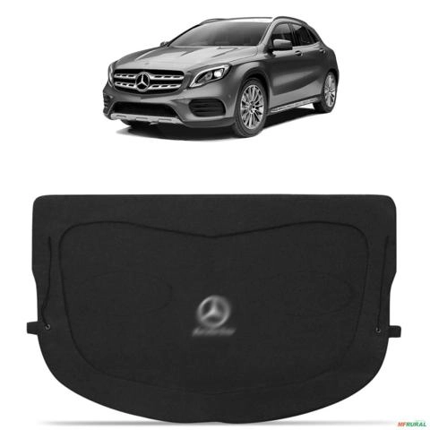 Tampão do Porta Malas Mercedes GLA 200 e 250 2013 a 2020 Grafite Com Cordinhas Imagem Tampão do Porta Malas Mercedes GLA 200 e 250 2013 a 2020 Grafite Com Cordinhas