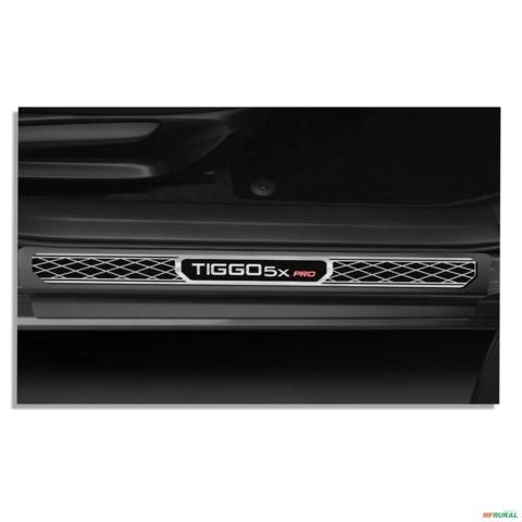 Imagem Jogo de Soleira Premium Tiggo 5x Pro 2019 a 2023 Elegance 4 Portas Imagem Jogo de Soleira Premium Tiggo 5x Pro 2019 a 2023 Elegance 4 Portas