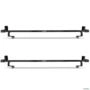Rack de Caçamba Travessa 1,80 mts Universal Aluminio Preto Imagem Rack de Caçamba Travessa 1,80 mts Universal Aluminio Preto
