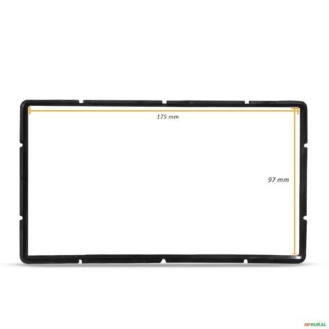 Imagem Moldura Do Painel 7 Polegadas Palio Grand Siena 2012 a 2021 Cinza Imagem Moldura Do Painel 7 Polegadas Palio Grand Siena 2012 a 2021 Cinza