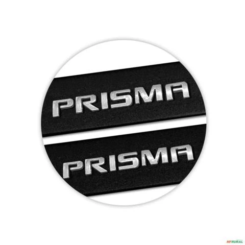 Friso Lateral Prisma 2013 a 2019 Preto Ouro Negro Alto Relevo