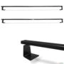Rack Travessa de Caçamba Fiat Toro 2016 a 2025 1,60m Aço Preto Imagem Rack Travessa de Caçamba Fiat Toro 2016 a 2025 1,60m Aço Preto