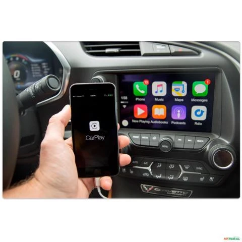 Central Multimídia MP5 2 Din RS700BR Apple CarPlay Android Auto Bluetooth USB Radio
