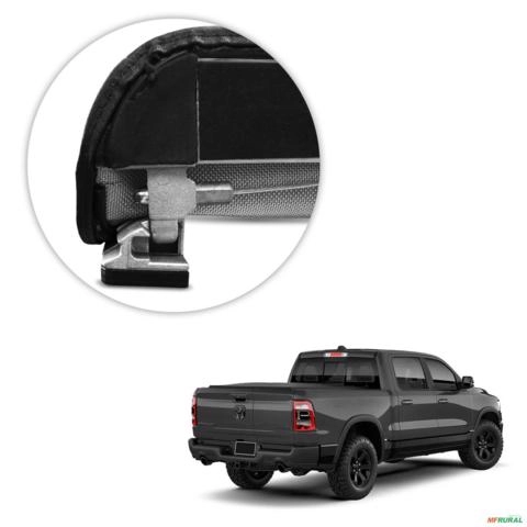 Capota Maritima Dodge Ram 1500 2009 a 2025 Sem Bau Trek Aluminio Roller Imagem Capota Maritima Dodge Ram 1500 2009 a 2025 Sem Bau Trek Aluminio Roller