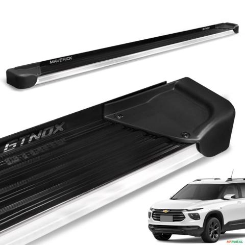 Estribo Lateral Montana 2023 a 2025 Alumínio Preto A4 Imagem Estribo Lateral Montana 2023 a 2025 Alumínio Preto A4