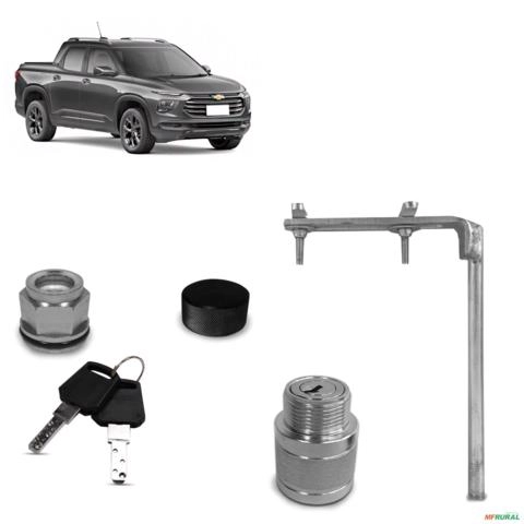 Trava de Estepe Montana 2023 a 2025 Protetor Antifurto Imagem Trava de Estepe Montana 2023 a 2025 Protetor Antifurto