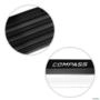 Estribo Lateral Jeep Compass 2016 a 2025 Alumínio Preto A4 Imagem Estribo Lateral Jeep Compass 2016 a 2025 Alumínio Preto A4