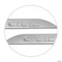 Jogo de Friso Lateral Civic 2017 a 2023 Prata Platinum Alto Relevo Imagem Jogo de Friso Lateral Civic 2017 a 2023 Prata Platinum Alto Relevo
