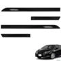 Jogo de Friso Lateral Versa 2012 a 2025 Preto Premium Alto Relevo Imagem Jogo de Friso Lateral Versa 2012 a 2025 Preto Premium Alto Relevo