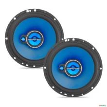 Par Alto Falante 6 Pol 100W RMS Triaxial Linha Class Hurricane