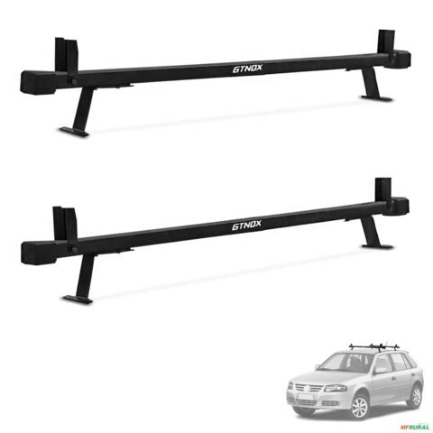 Rack de Teto Universal Duplo Cargo 1,20m Com Orelhinha Preto Imagem Rack de Teto Universal Duplo Cargo 1,20m Com Orelhinha Preto