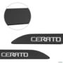Jogo de Friso Lateral Kia Cerato 2012 a 2022 Preto Texturizado Imagem Jogo de Friso Lateral Kia Cerato 2012 a 2022 Preto Texturizado