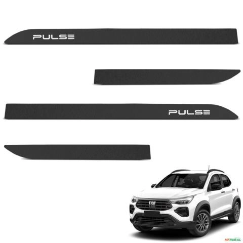 Jogo de Friso Lateral Pulse 2021 a 2024 Preto Texturizado Imagem Jogo de Friso Lateral Pulse 2021 a 2024 Preto Texturizado