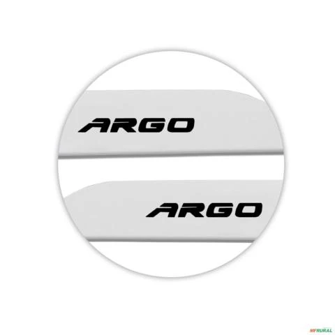 Jogo de Friso Lateral Argo  2017 a 2024 Branco Banchisa