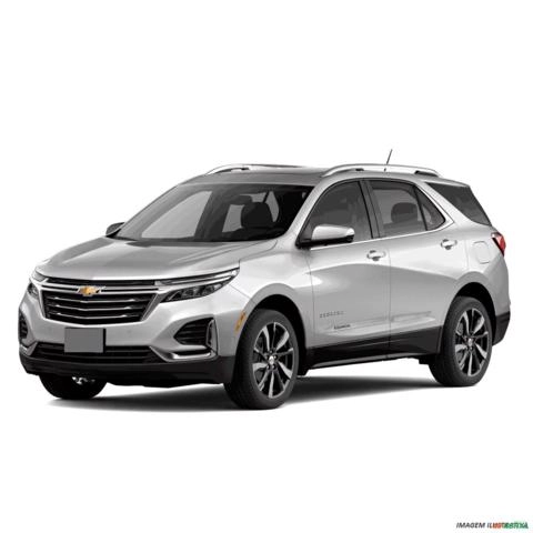 Imagem Jogo de Friso Lateral Equinox 2018 a 2023 Prata Shark Imagem Jogo de Friso Lateral Equinox 2018 a 2023 Prata Shark