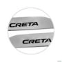 Jogo de Friso Lateral Creta 2022 a 2026 Prata Brisk Imagem Jogo de Friso Lateral Creta 2022 a 2026 Prata Brisk