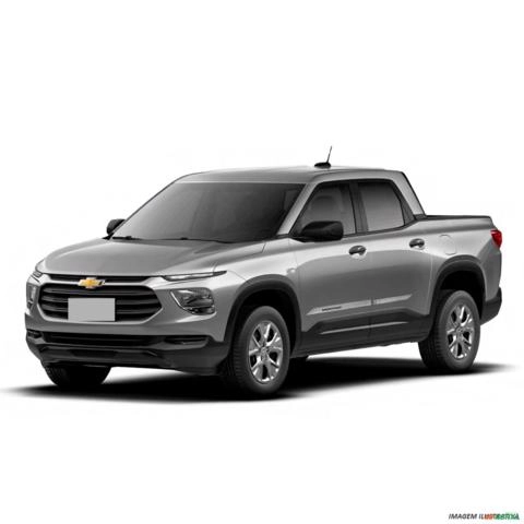 Imagem Jogo de Friso Lateral Montana 2023 a 2025 Prata Shark Imagem Jogo de Friso Lateral Montana 2023 a 2025 Prata Shark