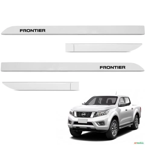 Jogo de Friso Lateral Frontier 2023 2024 Branco Aspen Imagem Jogo de Friso Lateral Frontier 2023 2024 Branco Aspen