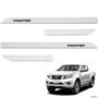 Jogo de Friso Lateral Frontier 2023 2024 Branco Aspen Imagem Jogo de Friso Lateral Frontier 2023 2024 Branco Aspen