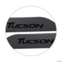 Jogo de Friso Lateral New Tucson 2017 a 2024 Cinza Metalico Imagem Jogo de Friso Lateral New Tucson 2017 a 2024 Cinza Metalico