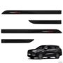 Jogo de Friso Lateral Tiggo 8 Pro 2021 a 2024 Preto Metalico Imagem Jogo de Friso Lateral Tiggo 8 Pro 2021 a 2024 Preto Metalico