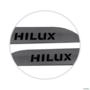 Jogo de Friso Lateral Hilux 2016 A 2025 Cinza Granito Imagem Jogo de Friso Lateral Hilux 2016 A 2025 Cinza Granito