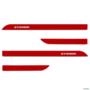 Jogo de Friso Lateral Strada 2020 a 2026 Vermelho Montecarlo Imagem Jogo de Friso Lateral Strada 2020 a 2026 Vermelho Montecarlo