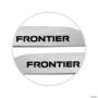 Jogo de Friso Lateral Frontier 2023 a 2025 Prata Classic Imagem Jogo de Friso Lateral Frontier 2023 a 2025 Prata Classic