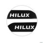 Jogo de Friso Lateral Hilux 2016 A 2025 Preto Atitude Imagem Jogo de Friso Lateral Hilux 2016 A 2025 Preto Atitude