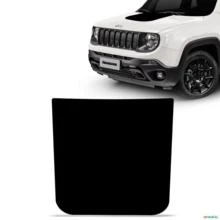 Adesivo Faixa de Capô Jeep Renegade 2016 a 2022 Blackout Preto