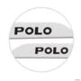 Jogo de Friso Lateral Polo 2018 A 2024 Branco Cristal