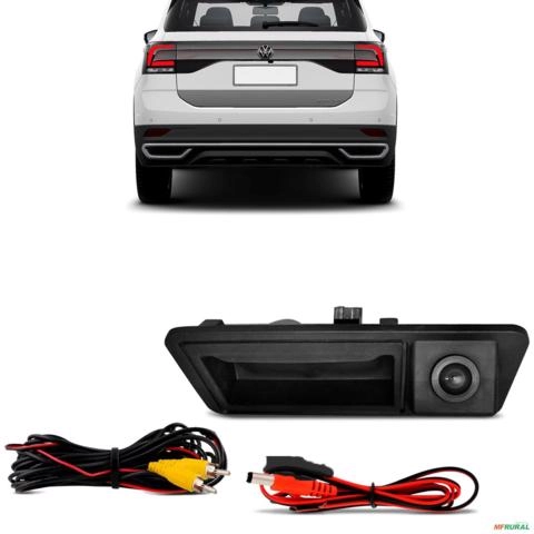 Câmera de Ré Maçaneta T-cross Jetta Tiguan Nivus Virtus A3 A4 Q7 A6L Imagem Câmera de Ré Maçaneta T-cross Jetta Tiguan Nivus Virtus A3 A4 Q7 A6L