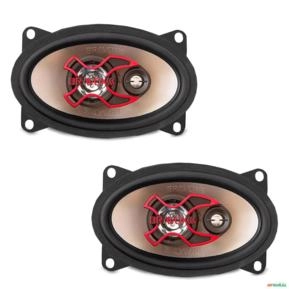 Par Alto Falante 4x6 Triaxial 80 RMS Linha X B3X46X Bravox Par Alto Falante 4x6 Triaxial 80 RMS Linha X B3X46X Bravox