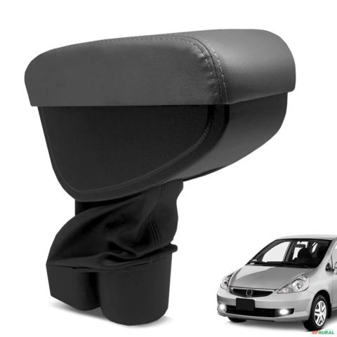 Apoio de Braço Fit 2004 a 2008 Cinza Linha Cinza Imagem Apoio de Braço Fit 2004 a 2008 Cinza Linha Cinza