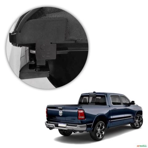 Capota Marítima Dodge Ram 1500 2021 a 2025 Flash All Black Imagem Capota Marítima Dodge Ram 1500 2021 a 2025 Flash All Black