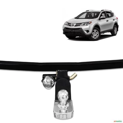 Engate de Reboque Rav4 2013 a 2018 Rabicho Removível 700 kg Imagem Engate de Reboque Rav4 2013 a 2018 Rabicho Removível 700 kg