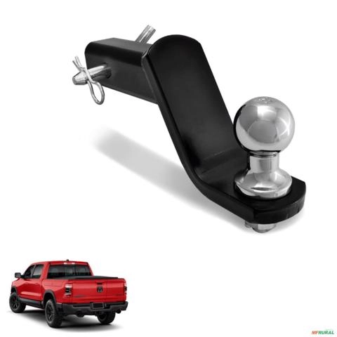 Ponteira de Engate Reboque Ram 1500 Classic 2022 a 2025 1500kg Removível Imagem Ponteira de Engate Reboque Ram 1500 Classic 2022 a 2025 1500kg Removível