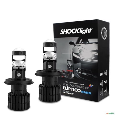 Kit Lampada de Led H7 Nano 6500k 5000 Lumens 35w Projetor Elíptico Imagem Kit Lampada de Led H7 Nano 6500k 5000 Lumens 35w Projetor Elíptico