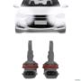 Kit Lâmpadas LED H8 H9 H11 H16-2 S14x 6500k 5000 Lumens 22w Imagem Kit Lâmpadas LED H8 H9 H11 H16-2 S14x 6500k 5000 Lumens 22w