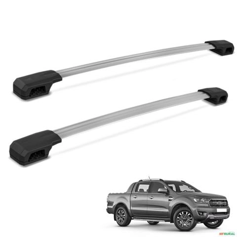 Rack de Teto Travessa Bepo Elite Ranger 2013 a 2023 Alumínio Polido Imagem Rack de Teto Travessa Bepo Elite Ranger 2013 a 2023 Alumínio Polido